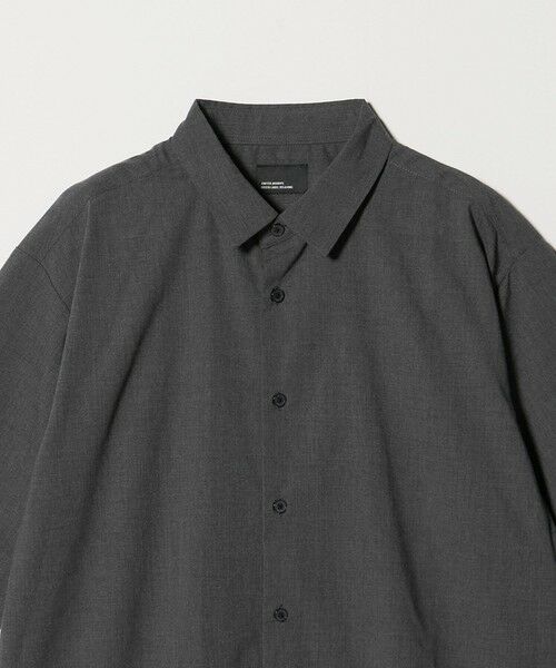 green label relaxing / グリーンレーベル リラクシング シャツ・ブラウス | 【WEB限定】JUST fit ウールライク ボックス シルエット 半袖 シャツ | 詳細5