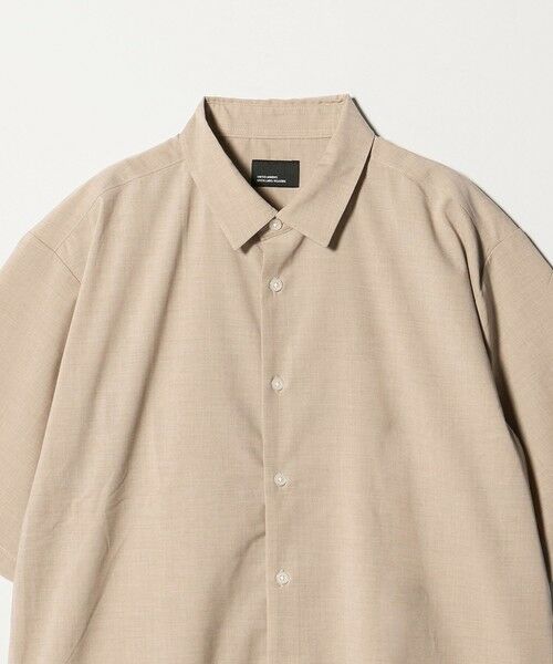 green label relaxing / グリーンレーベル リラクシング シャツ・ブラウス | 【WEB限定】JUST fit ウールライク ボックス シルエット 半袖 シャツ | 詳細17