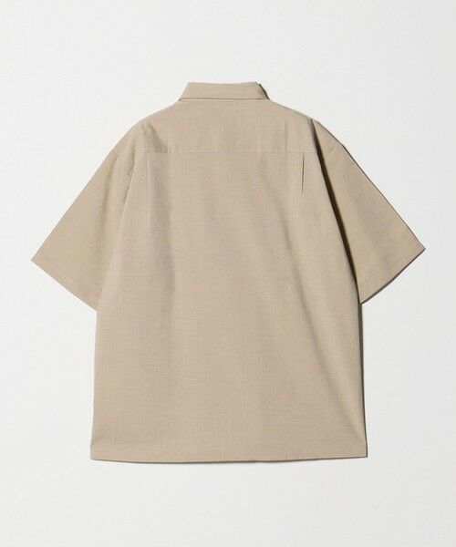 green label relaxing / グリーンレーベル リラクシング シャツ・ブラウス | 【WEB限定】JUST fit ウールライク ボックス シルエット 半袖 シャツ | 詳細5