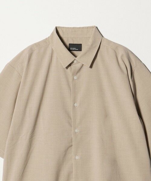 green label relaxing / グリーンレーベル リラクシング シャツ・ブラウス | 【WEB限定】JUST fit ウールライク ボックス シルエット 半袖 シャツ | 詳細6