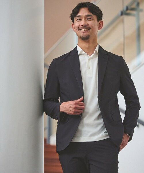 green label relaxing / グリーンレーベル リラクシング ポロシャツ | 【WEB限定】JUST fit デイリー ドライ カッタウェイ 半袖 ポロシャツ -吸水速乾・抗菌- | 詳細2