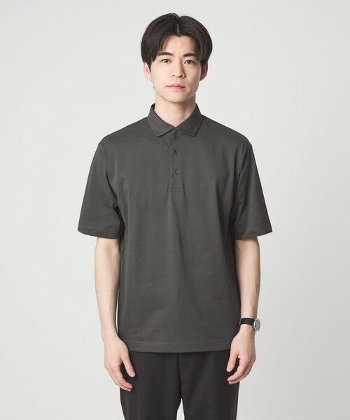 green label relaxing / グリーンレーベル リラクシング ポロシャツ | 【WEB限定】JUST fit デイリー ドライ カッタウェイ 半袖 ポロシャツ -吸水速乾・抗菌- | 詳細17