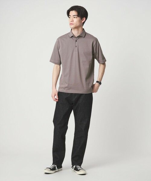 green label relaxing / グリーンレーベル リラクシング ポロシャツ | 【WEB限定】JUST fit デイリー ドライ カッタウェイ 半袖 ポロシャツ -吸水速乾・抗菌- | 詳細23