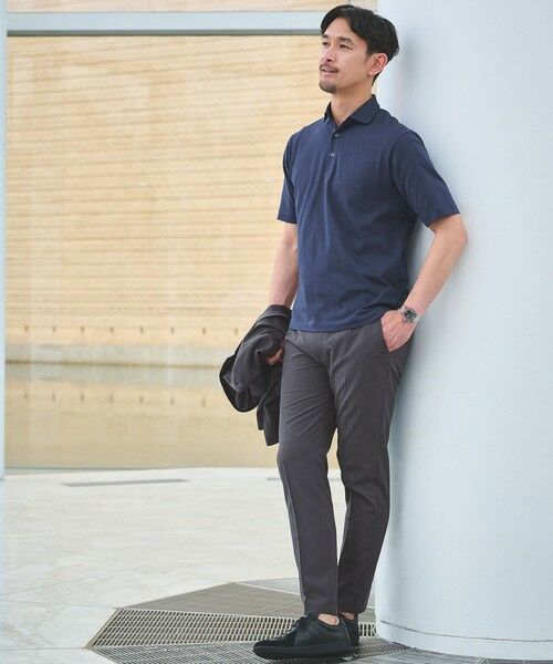 green label relaxing / グリーンレーベル リラクシング ポロシャツ | 【WEB限定】JUST fit デイリー ドライ カッタウェイ 半袖 ポロシャツ -吸水速乾・抗菌- | 詳細16