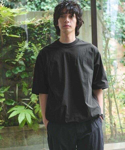 green label relaxing / グリーンレーベル リラクシング Tシャツ | WONDER CLOTH クルーネック 半袖 Tシャツ -ストレッチ・接触冷感・吸水速乾- | 詳細4