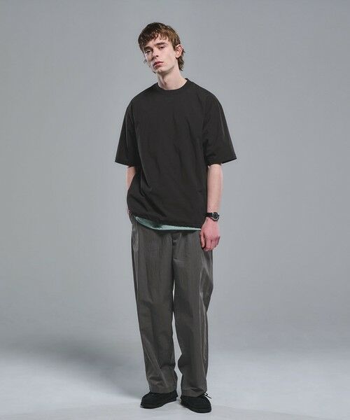 green label relaxing / グリーンレーベル リラクシング Tシャツ | WONDER CLOTH クルーネック 半袖 Tシャツ -ストレッチ・接触冷感・吸水速乾- | 詳細7