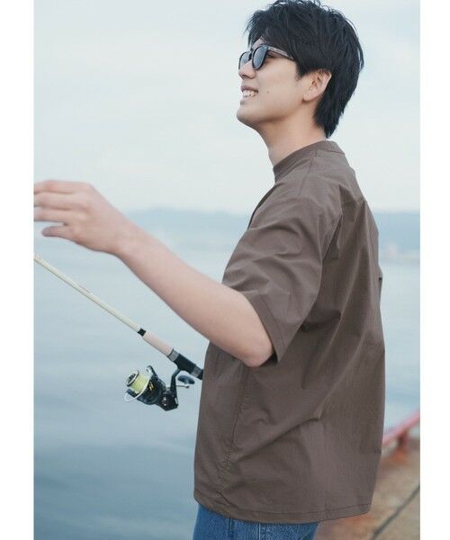 green label relaxing / グリーンレーベル リラクシング Tシャツ | WONDER CLOTH クルーネック 半袖 Tシャツ -ストレッチ・接触冷感・吸水速乾- | 詳細15