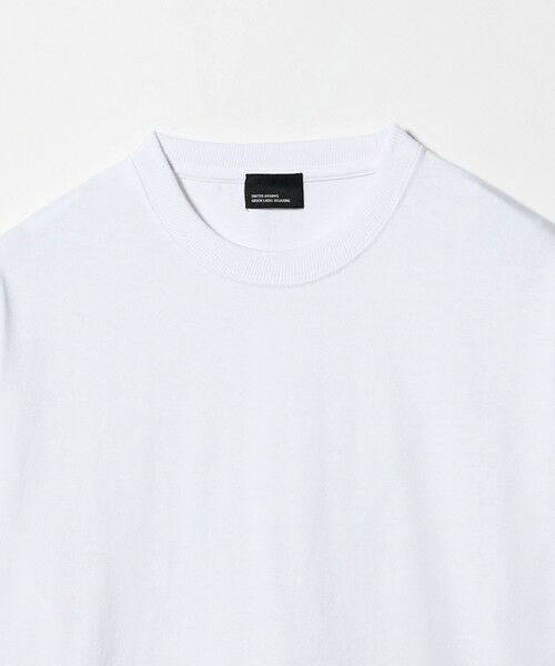 green label relaxing / グリーンレーベル リラクシング Tシャツ | 【WEB限定】ファンクショナル ヘビーウェイト クルーネック 半袖 Tシャツ カットソー -抗菌- | 詳細3
