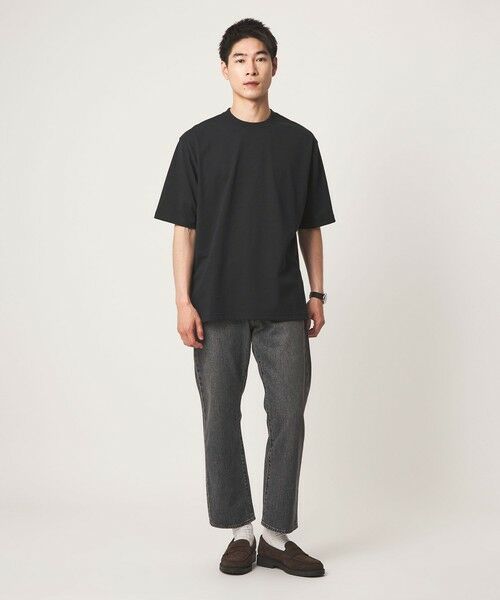 green label relaxing / グリーンレーベル リラクシング Tシャツ | 【WEB限定】ファンクショナル ヘビーウェイト クルーネック 半袖 Tシャツ カットソー -抗菌- | 詳細5