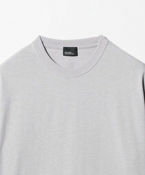 green label relaxing / グリーンレーベル リラクシング Tシャツ | 【WEB限定】ファンクショナル ヘビーウェイト クルーネック 半袖 Tシャツ カットソー -抗菌- | 詳細5