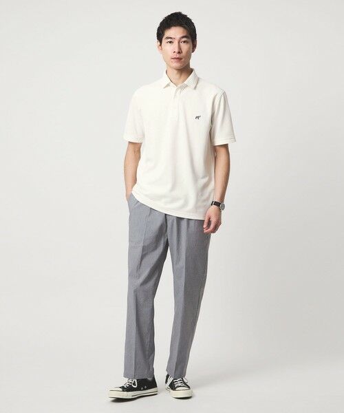 green label relaxing / グリーンレーベル リラクシング ポロシャツ | 【WEB限定】ドライクリーン 半袖 ポロシャツ -吸水速乾・抗菌- | 詳細4
