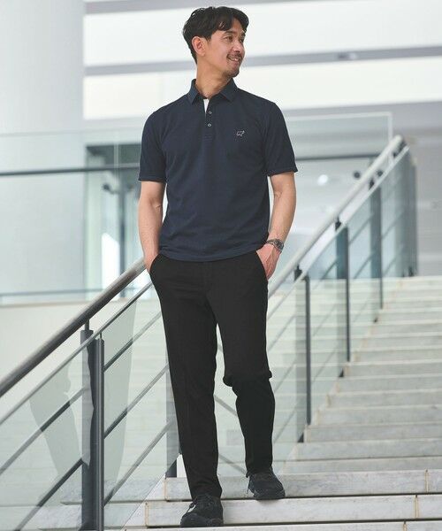 green label relaxing / グリーンレーベル リラクシング ポロシャツ | 【WEB限定】ドライクリーン 半袖 ポロシャツ -吸水速乾・抗菌- | 詳細28