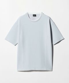 green label relaxing / グリーンレーベル リラクシング Tシャツ | 【WEB限定】JUST fit フェイクレイヤード Tシャツ カットソー -吸水速乾・抗菌-
