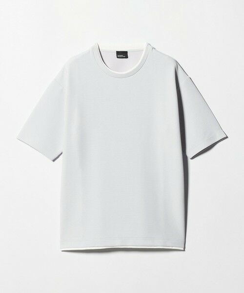 green label relaxing / グリーンレーベル リラクシング Tシャツ | 【WEB限定】JUST fit フェイクレイヤード Tシャツ カットソー -吸水速乾・抗菌- | 詳細4