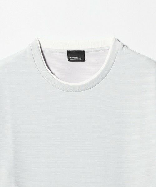 green label relaxing / グリーンレーベル リラクシング Tシャツ | 【WEB限定】JUST fit フェイクレイヤード Tシャツ カットソー -吸水速乾・抗菌- | 詳細5