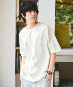 green label relaxing / グリーンレーベル リラクシング Tシャツ | ヴィンテージライク ヘビーウェイト ドローストリング 半袖 Tシャツ カットソー