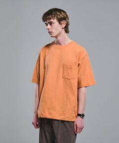 green label relaxing / グリーンレーベル リラクシング Tシャツ | ヴィンテージライク ヘビーウェイト ドローストリング 半袖 Tシャツ カットソー