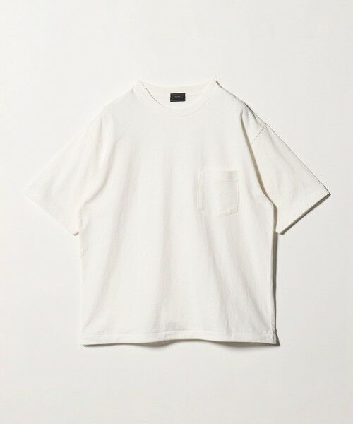 green label relaxing / グリーンレーベル リラクシング Tシャツ | ヴィンテージライク ヘビーウェイト ドローストリング 半袖 Tシャツ カットソー | 詳細2