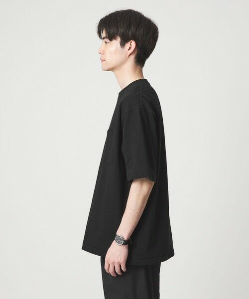 green label relaxing / グリーンレーベル リラクシング Tシャツ | ヴィンテージライク ヘビーウェイト ドローストリング 半袖 Tシャツ カットソー | 詳細11