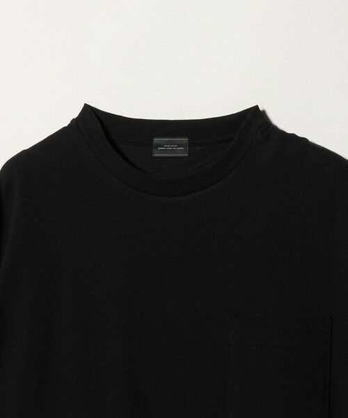 green label relaxing / グリーンレーベル リラクシング Tシャツ | ヴィンテージライク ヘビーウェイト ドローストリング 半袖 Tシャツ カットソー | 詳細14