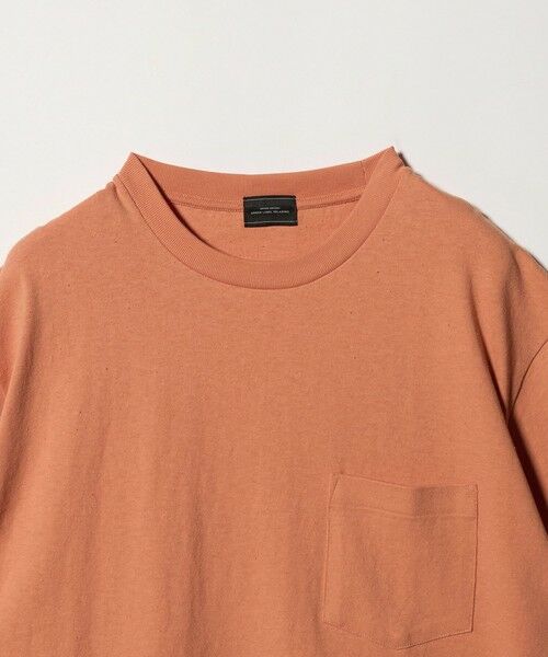 green label relaxing / グリーンレーベル リラクシング Tシャツ | ヴィンテージライク ヘビーウェイト ドローストリング 半袖 Tシャツ カットソー | 詳細10