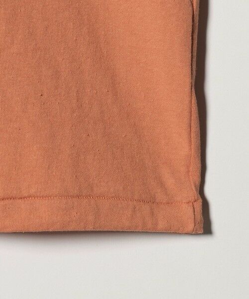 green label relaxing / グリーンレーベル リラクシング Tシャツ | ヴィンテージライク ヘビーウェイト ドローストリング 半袖 Tシャツ カットソー | 詳細12