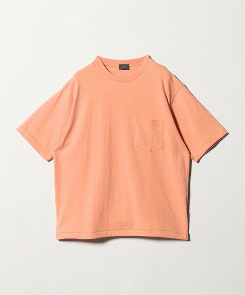 green label relaxing / グリーンレーベル リラクシング Tシャツ | ヴィンテージライク ヘビーウェイト ドローストリング 半袖 Tシャツ カットソー | 詳細20