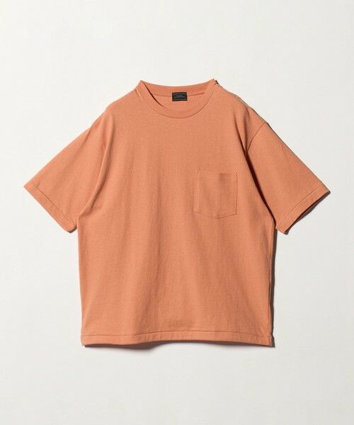 green label relaxing / グリーンレーベル リラクシング Tシャツ | ヴィンテージライク ヘビーウェイト ドローストリング 半袖 Tシャツ カットソー | 詳細8