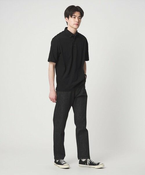 green label relaxing / グリーンレーベル リラクシング ポロシャツ | 【WEB限定】JUST fit デイリー ドライ ボタンダウン 半袖 ポロシャツ -吸水速乾・抗菌- | 詳細7