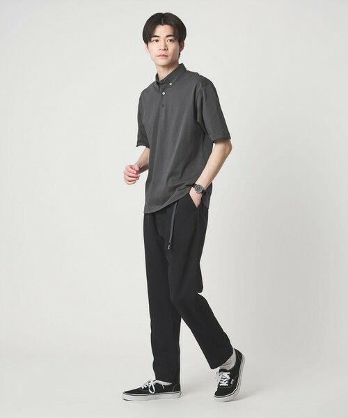 green label relaxing / グリーンレーベル リラクシング ポロシャツ | 【WEB限定】JUST fit デイリー ドライ ボタンダウン 半袖 ポロシャツ -吸水速乾・抗菌- | 詳細13