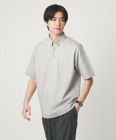 green label relaxing / グリーンレーベル リラクシング ポロシャツ | ドライ サッカー ボタンダウン 半袖 ポロシャツ -吸水速乾-