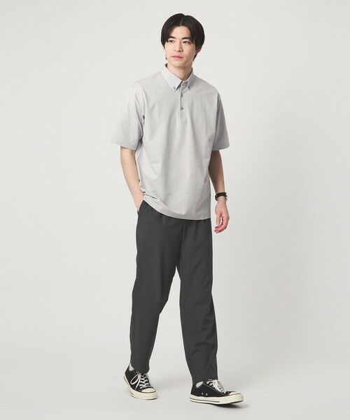 green label relaxing / グリーンレーベル リラクシング ポロシャツ | ドライ サッカー ボタンダウン 半袖 ポロシャツ -吸水速乾- | 詳細1