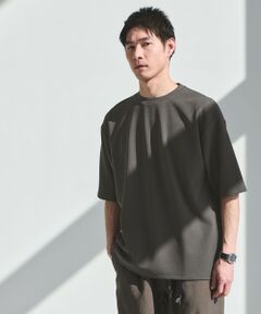 green label relaxing / グリーンレーベル リラクシング Tシャツ | アムンゼン ツイル クルーネック 半袖 Tシャツ カットソー -吸水速乾・UVカット・抗菌-