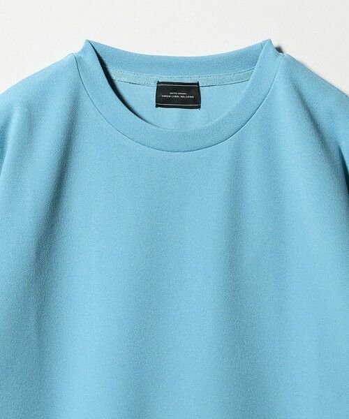 green label relaxing / グリーンレーベル リラクシング Tシャツ | アムンゼン ツイル クルーネック 半袖 Tシャツ カットソー -吸水速乾・UVカット・抗菌- | 詳細19