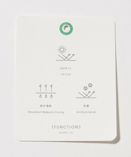 green label relaxing / グリーンレーベル リラクシング Tシャツ | アムンゼン ツイル クルーネック 半袖 Tシャツ カットソー -吸水速乾・UVカット・抗菌- | 詳細16