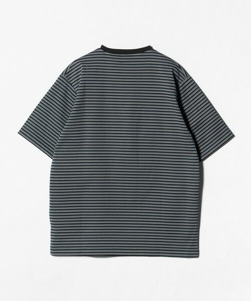 green label relaxing / グリーンレーベル リラクシング Tシャツ | ポンチ ボーダー クルーネック 半袖 Tシャツ カットソー | 詳細8