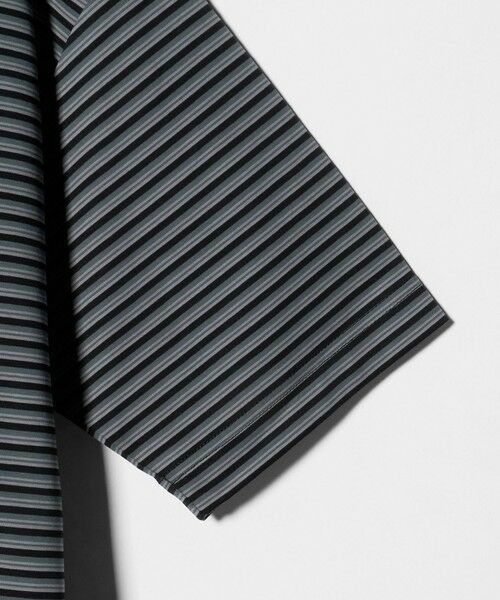 green label relaxing / グリーンレーベル リラクシング Tシャツ | ポンチ ボーダー クルーネック 半袖 Tシャツ カットソー | 詳細10