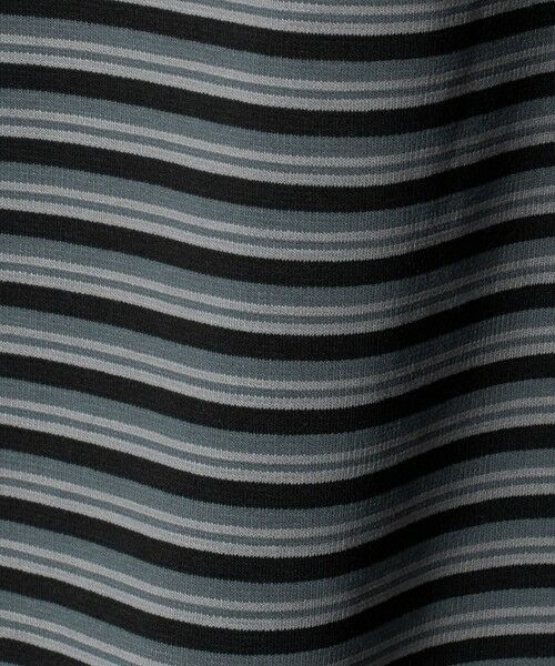 green label relaxing / グリーンレーベル リラクシング Tシャツ | ポンチ ボーダー クルーネック 半袖 Tシャツ カットソー | 詳細11
