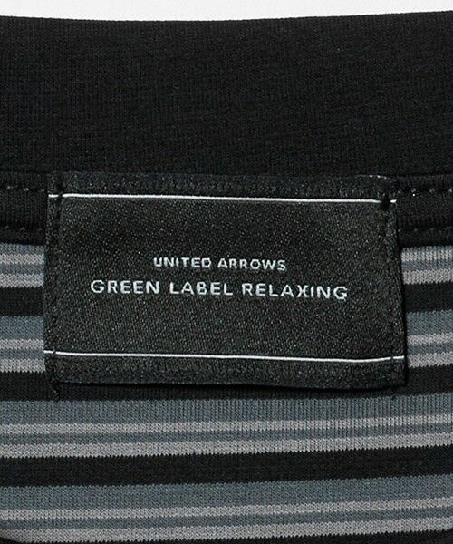 green label relaxing / グリーンレーベル リラクシング Tシャツ | ポンチ ボーダー クルーネック 半袖 Tシャツ カットソー | 詳細12