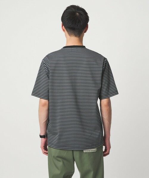 green label relaxing / グリーンレーベル リラクシング Tシャツ | ポンチ ボーダー クルーネック 半袖 Tシャツ カットソー | 詳細6