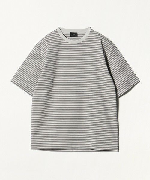 green label relaxing / グリーンレーベル リラクシング Tシャツ | ポンチ ボーダー クルーネック 半袖 Tシャツ カットソー | 詳細17