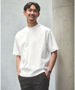 green label relaxing / グリーンレーベル リラクシング Tシャツ | 【WEB限定】JUST fit ポンチ 半袖 Tシャツ カットソー -汗染み防止-