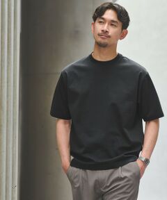 green label relaxing / グリーンレーベル リラクシング Tシャツ | 【WEB限定】JUST fit ポンチ 半袖 Tシャツ カットソー -汗染み防止-