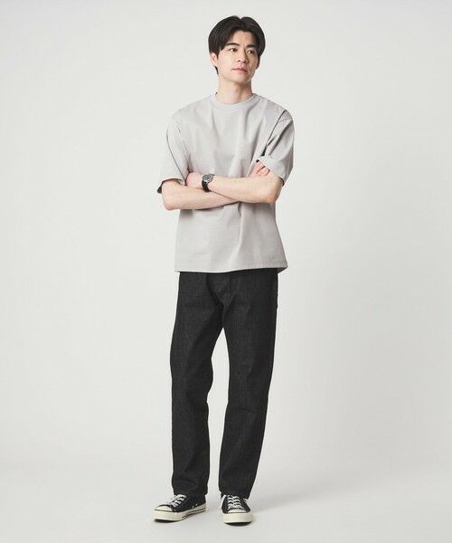 green label relaxing / グリーンレーベル リラクシング Tシャツ | 【WEB限定】JUST fit ポンチ 半袖 Tシャツ カットソー -汗染み防止- | 詳細16