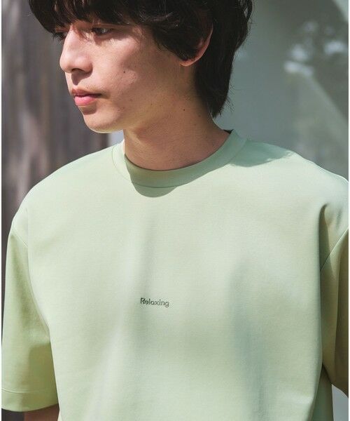 green label relaxing / グリーンレーベル リラクシング Tシャツ | Relaxing 半袖 Tシャツ カットソー -接触冷感- | 詳細20