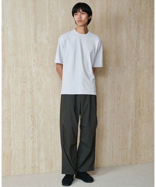 green label relaxing / グリーンレーベル リラクシング Tシャツ | ダブルフェイス クルーネック 半袖 Tシャツ カットソー -吸水速乾・抗菌- | 詳細1