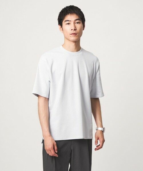 green label relaxing / グリーンレーベル リラクシング Tシャツ | ダブルフェイス クルーネック 半袖 Tシャツ カットソー -吸水速乾・抗菌- | 詳細2