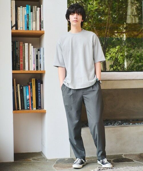 green label relaxing / グリーンレーベル リラクシング Tシャツ | ダブルフェイス クルーネック 半袖 Tシャツ カットソー -吸水速乾・抗菌- | 詳細11