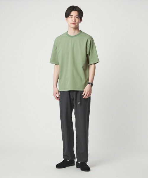 green label relaxing / グリーンレーベル リラクシング Tシャツ | ダブルフェイス クルーネック 半袖 Tシャツ カットソー -吸水速乾・抗菌- | 詳細20