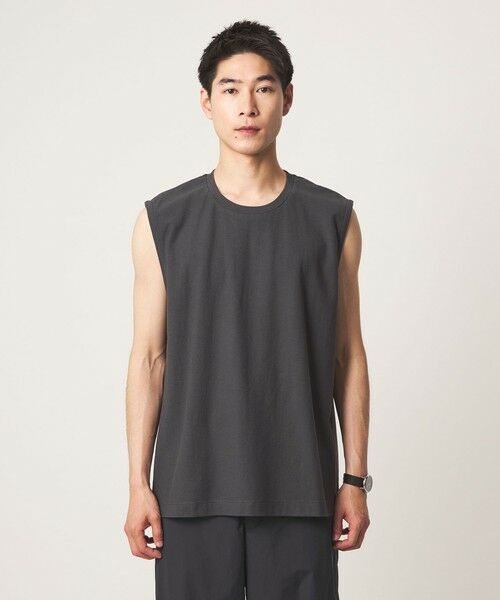 green label relaxing / グリーンレーベル リラクシング タンクトップ | アムンゼン ノースリーブ Tシャツ | 詳細10